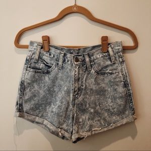PRICE DROP High Waisted Levis Jean Shorts